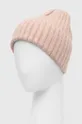 Вовняна шапка Answear Lab рожевий