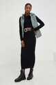 Answear Lab set pulover și fustă 7575.FWK negru WZ24
