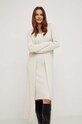 Answear Lab rochie și cardigan W0911.HWK bej