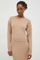 коричневий Комплект: светр і спідниця Answear Lab