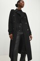 Vlnený kabát Answear Lab 3012.1FKK čierna