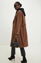 Answear Lab płaszcz wełniany 3037.1FKK brązowy
