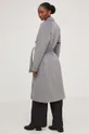 Пальто с шерстью Answear Lab Основной материал: 70% Полиэстер, 30% Шерсть Подкладка: 100% Полиэстер