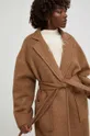 коричневий Пальто з вовною Answear Lab