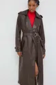 Пальто Answear Lab коричневий