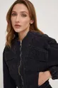 чёрный Джинсовая куртка Answear Lab X Лимитированная коллекция NO SHAME