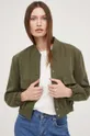 zöld Answear Lab rövid kabát