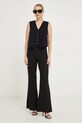 Answear Lab kamizelka 104.TWK czarny WZ23