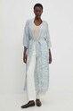Answear Lab kimono no.3.HWK niebieski WZ23