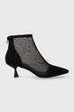 Μποτάκια Answear Lab X limited collection NO SHAME 5-8 cm μαύρο 2526.IWK