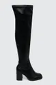 črna Elegantni škornji Answear Lab Ženski