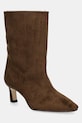 Answear.LAB botki 5-8 cm brązowy M3920.HWK