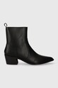 Answear Lab botine pana la 5 cm negru M3705.HWK