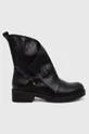 čierna Členkové topánky Answear Lab X limitovaná kolekcia NO SHAME Dámsky