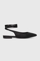 Answear Lab balerini sintetic negru 6141.iw