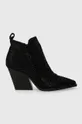crna Kaubojske cipele Answear Lab Ženski