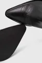 μαύρο Δερμάτινες καουμπόικες μπότες Answear Lab