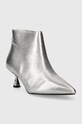 Answear Lab botki 09z.iw srebrny WZ23