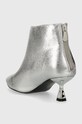 Obuwie Answear Lab botki 09z.iw srebrny