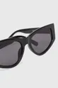 czarny Answear Lab okulary przeciwsłoneczne X kolekcja limitowana BE SHERO