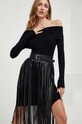 Ремінь Answear Lab X Лімітована колекція NO SHAME чорний belt14.cdb