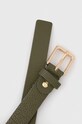 Answear Lab curea de piele C.104.HWK verde WW25