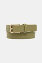 Answear Lab curea de piele verde C.104.HWK