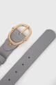 Answear Lab curea de piele LD2007.hd gri WW25