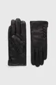 μαύρο Δερμάτινα γάντια Answear Γυναικεία