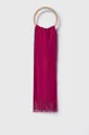 ροζ Φουλάρι με μείγμα κασμίρ Answear Lab X limited collection NO SHAME Γυναικεία