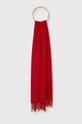 Answear Lab esarfa de lana rosu pashmina.FKK
