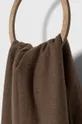 Шарф с шерстью Answear Lab коричневый