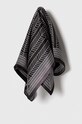Hodvábna šatka Answear Lab hodváb čierna scarf33.hd