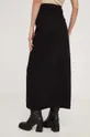 Rifľová sukňa Answear Lab X limitovaná kolekcia NO SHAME  100 % Bavlna
