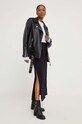 Answear Lab spódnica jeansowa 6187.TWK czarny WZ23