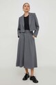 Φούστα Answear Lab 21370jj.fh γκρί WZ23