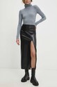 Answear Lab fustă L8206.HWK negru WW24