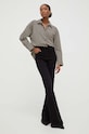Answear Lab jeans 10503.TWK negru WA00