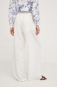 Odjeća Lanene hlače Answear.LAB 2390.IWK bijela
