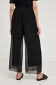 Odzież Answear Lab spodnie z jedwabiem 3958.FWK czarny