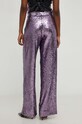 Oblečení Kalhoty Answear.LAB LD0025.hh fialová