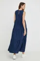 Βαμβακερό φόρεμα Answear Lab σκούρο μπλε