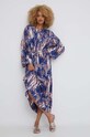 Answear Lab sukienka granatowy m7184.KK