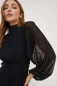 čierna Šaty Answear Lab X limitovaná kolekcia NO SHAME