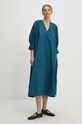 Answear Lab rochie din bumbac b9355.ikk albastru WW25
