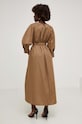 Odzież Answear.LAB sukienka bawełniana b9355.ikk beżowy