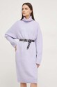 Answear Lab rochie din lână la2553.fh violet WZ23