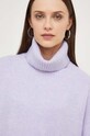 Answear Lab rochie din lână violet la2553.fh