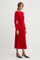 Answear Lab rochie r.10310.FKK rosu WZ24
