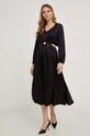 Answear Lab rochie 12r579.FKK negru WZ23